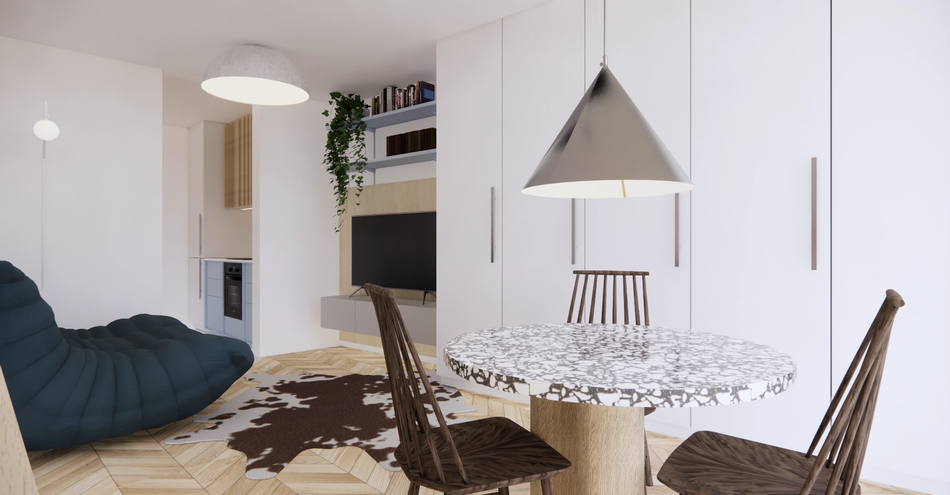 Bytový dům 5. května - interiér 4